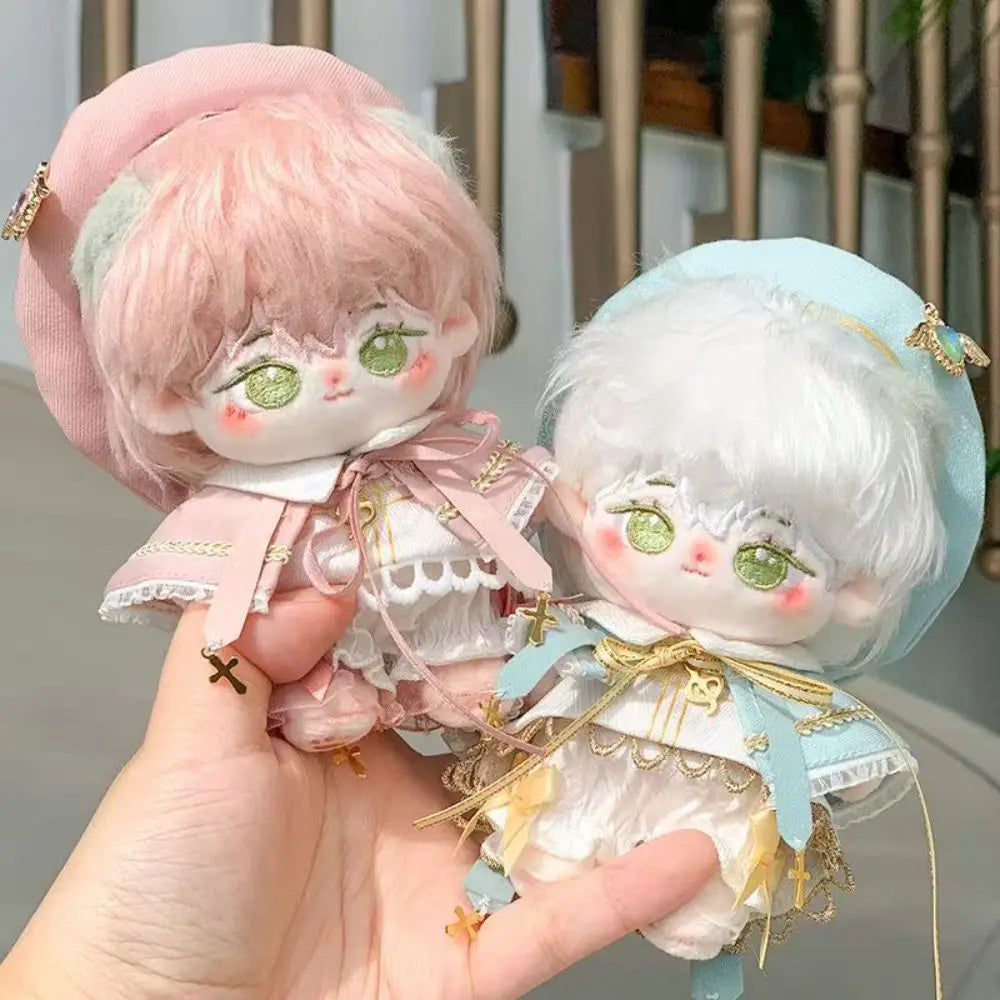 4-Piece 10cm Doll Clothes Set – Dress, Hat & Cape Outfit Doll Clothes Set Axl
