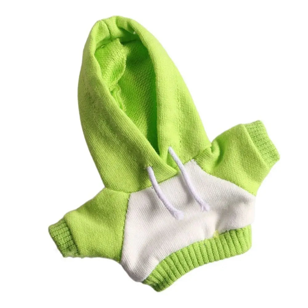 Handmade Hoodie for 10cm Cotton Dolls – Sweatshirt Outfit Doll Clothing Axl