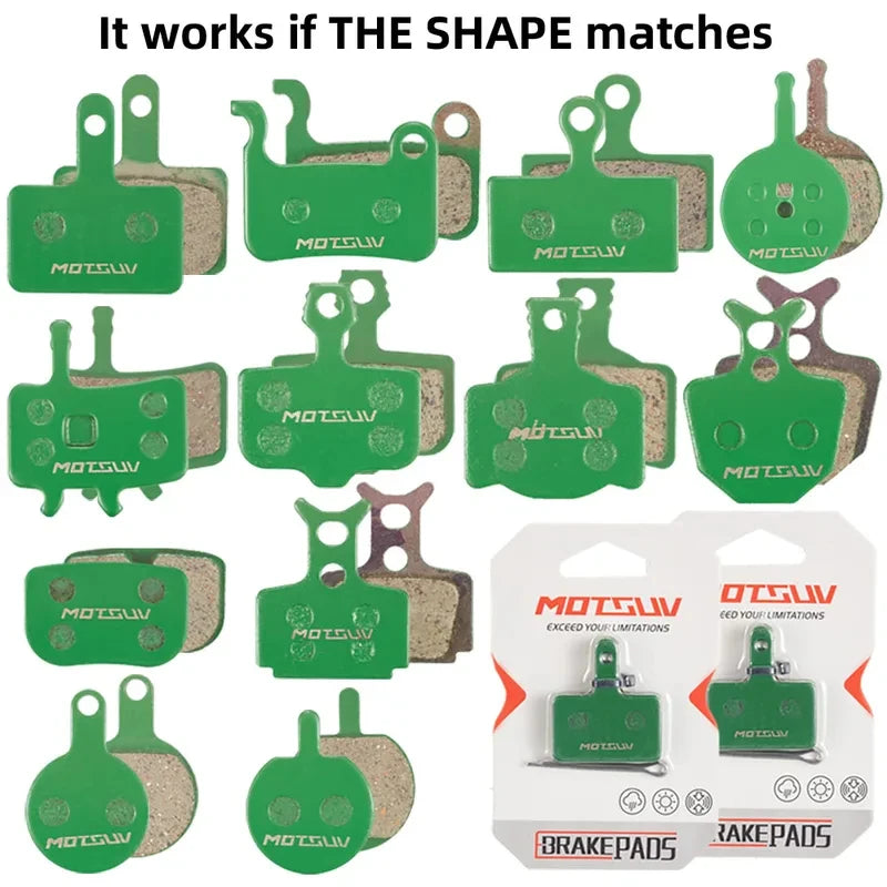 Ceramic Hydraulic Disc Brake Pads – Road, MTB & E-Scooter Disc Brake Pads Axl