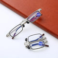 Folding Anti Blue Light Bifocal Reading Glasses – HD Portable Bifocal Reading Glasses Axl 100