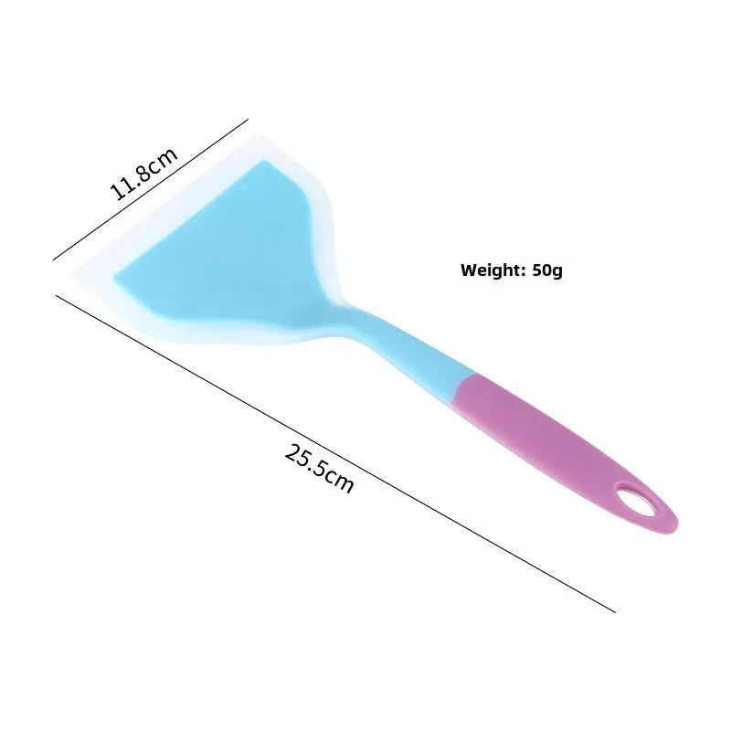 Wide Silicone Spatula for Non-Stick Pans & Omelettes Silicone Spatula Axl