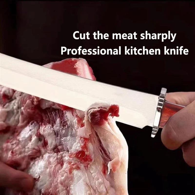 Professional Stainless Steel Boning Knife – Meat & Vegetable Boning Knife Axl