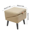 Foldable Non-Slip Pet Ramp for Bed, Sofa & Car | Dogs & Cats Pet Ramp & Steps Axl Khaki plush
