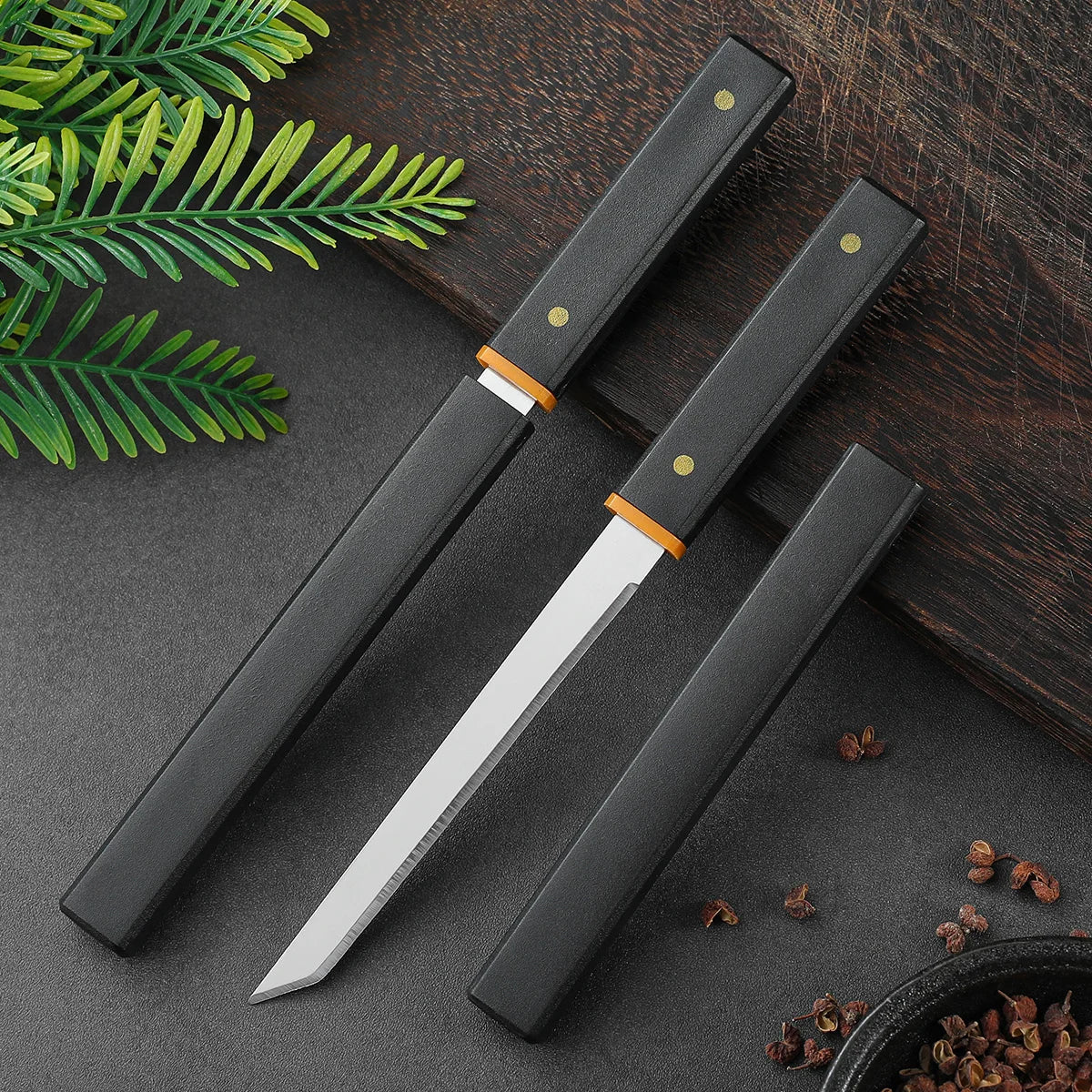 Stainless Steel Utility Knife – Kitchen, BBQ & Fishing Utility Kitchen Knife Axl