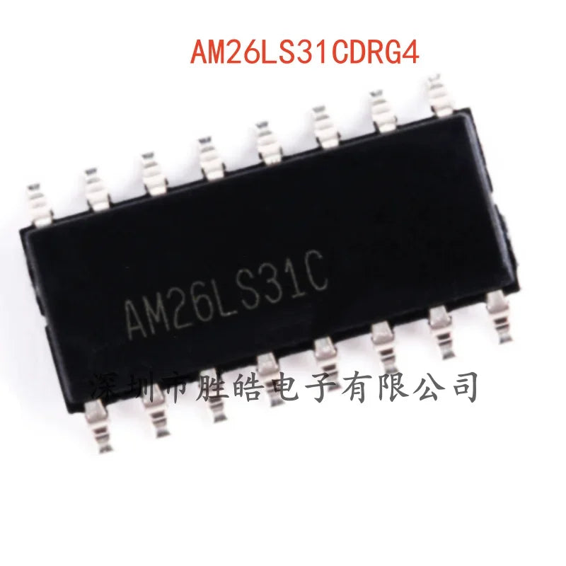 AM26LS31CDRG4 Quad Differential Line Driver IC 10-Pack SOP-16 Integrated Circuit IC Axl Default Title