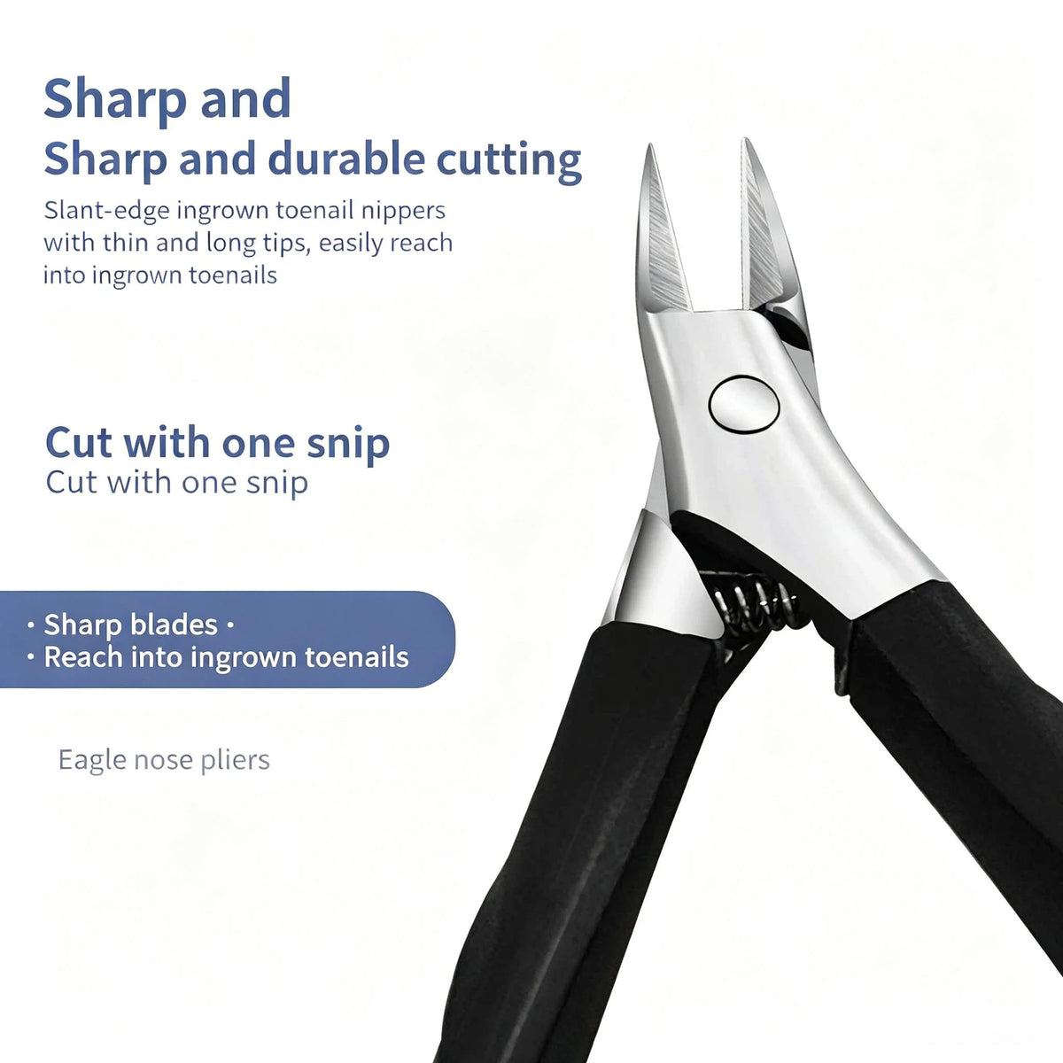 Stainless Steel Anti-Splash Slant Edge Nail Clipper Nail Clipper Axl