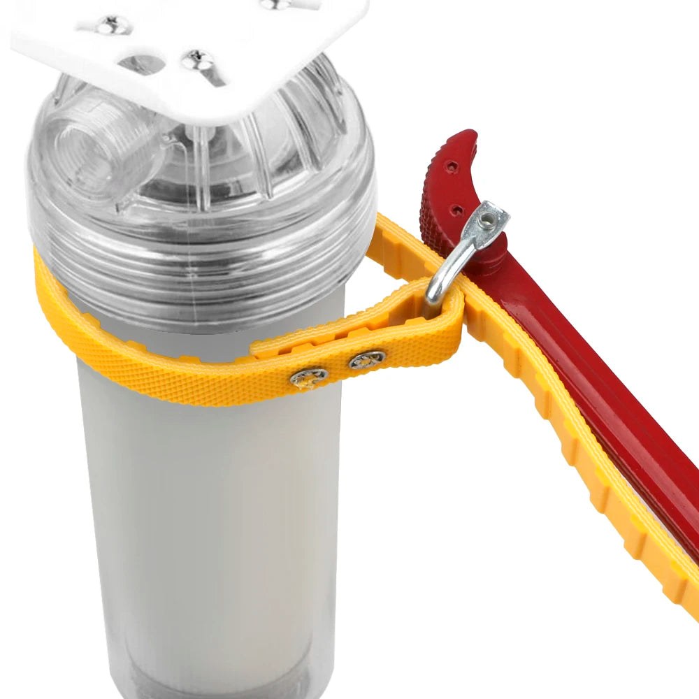 Belt Strap Oil Filter Wrench – Universal Car & DIY Tool Oil Filter Wrench Axl