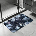 Diatomite Bath Mat – Quick Dry Anti-Slip Anime Black Butler Diatomite Bath Mat Axl White1 50x80cm