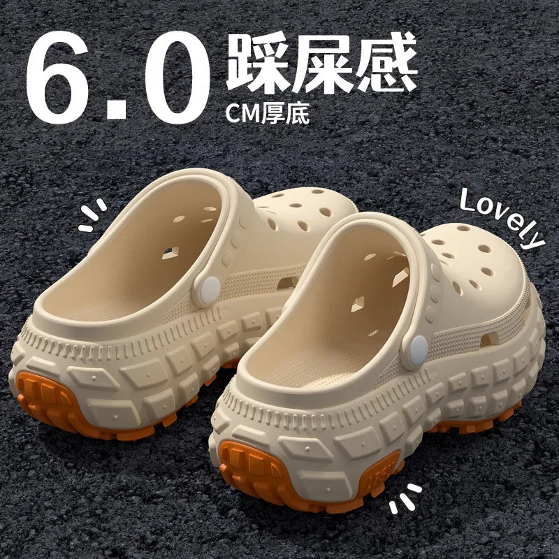 Men's Breathable Non-Slip Beach Sandals – EVA Ankle Strap Men's Beach Sandals Axl khaki 42-43