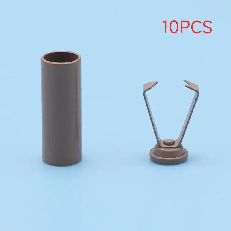 10-Pack Metal Cord End Locks for Bags, Shoes & Garments Cord End Lock Axl A10