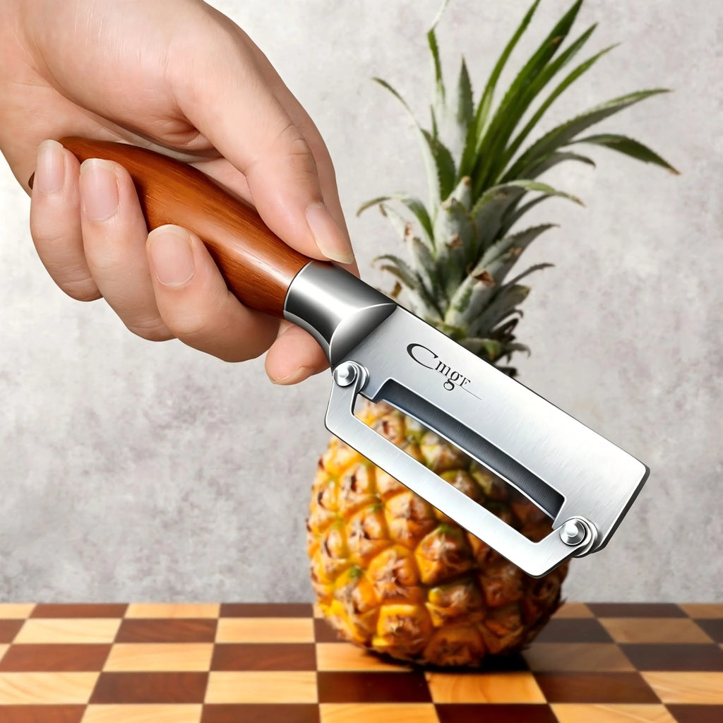 PLYS Stainless Steel Vegetable & Fruit Peeler – Non-Slip Handle Vegetable Peeler Axl
