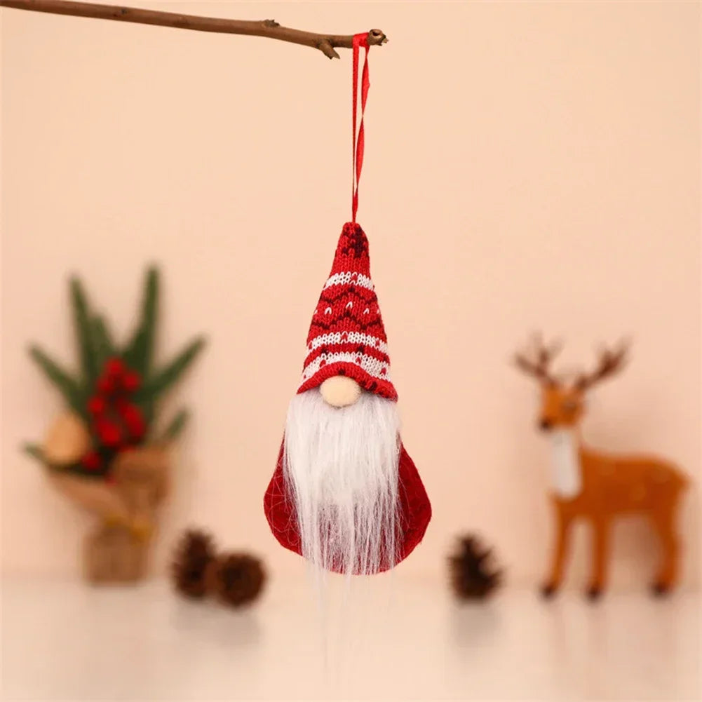 Santa Faceless Gnome Ornament | Christmas Tree & Wall Decor Christmas Gnome Ornament Axl a China Mainland