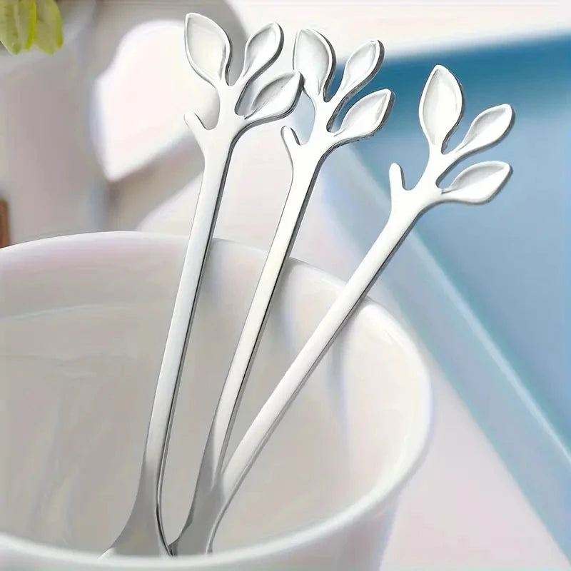 20-Piece Mini Stainless Steel Espresso & Dessert Spoon Set Flatware Spoon Set Axl