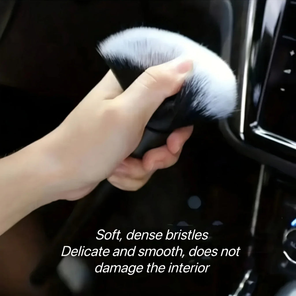 Car Interior Detailing Brush – Soft Bristle Dashboard Duster Car Detailing Brush Axl