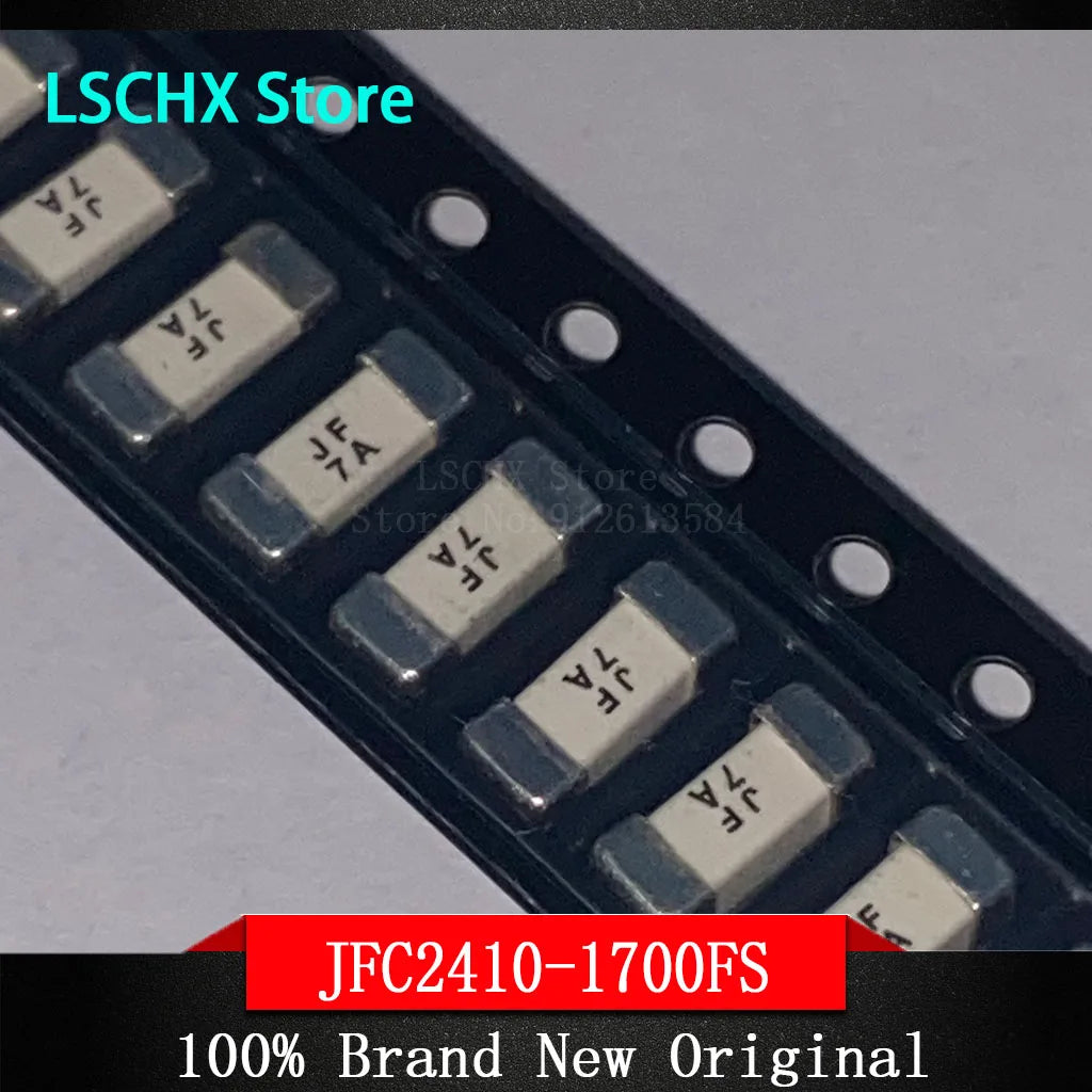 50pcs JFC2410 SMD Patch Fuse 1200–1800FS | Surface Mount SMD Patch Fuse Axl JFC2410-1600FS