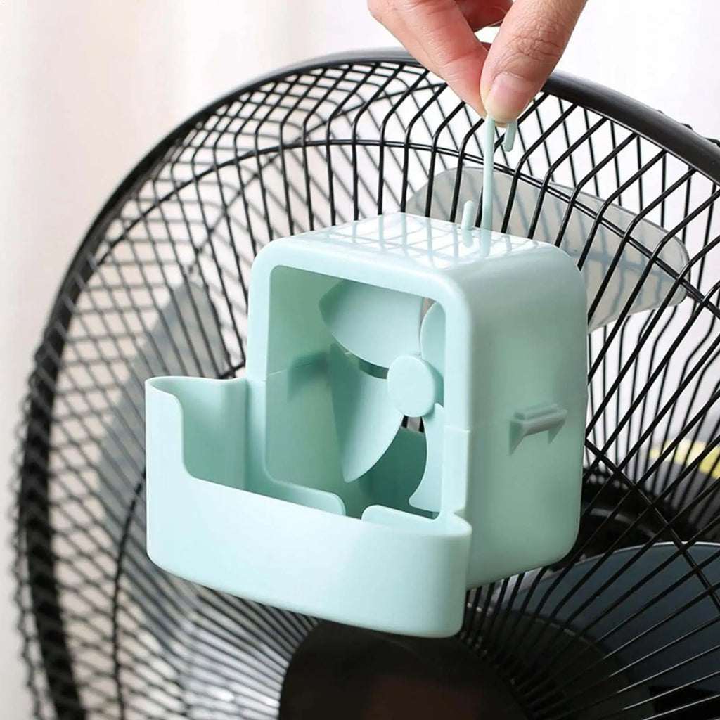 Fan Ice Box Cooling Attachment – No-Drill Universal Adapter Fan Cooling Attachment Axl