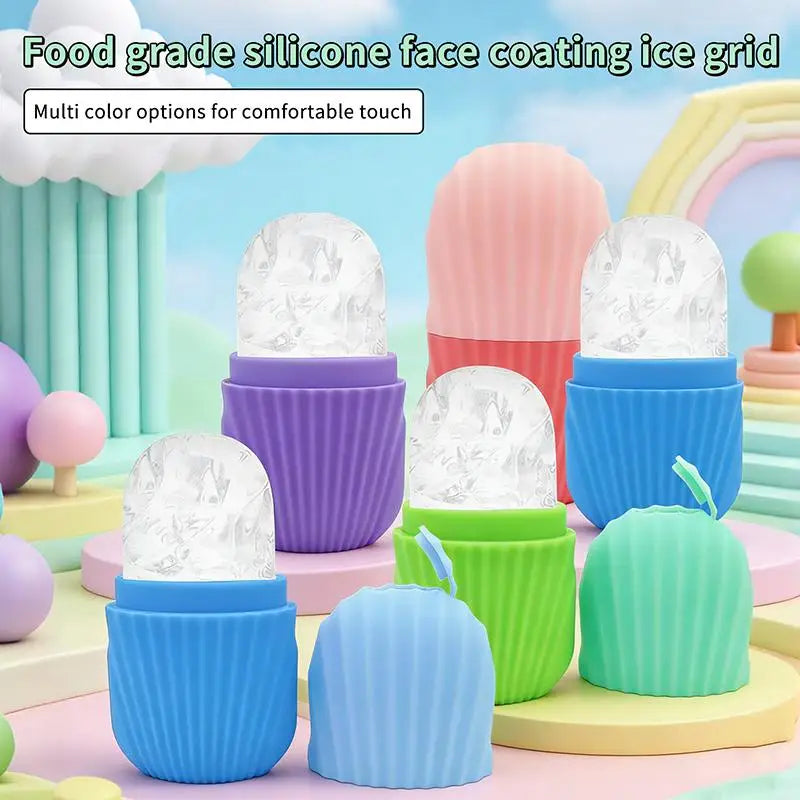 Silicone Facial Ice Roller Ball – Face & Eye Massager Facial Ice Roller Axl
