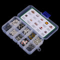250Pcs Tactile Push Button Switch Kit – 10 Types Microswitch Microswitch Assortment Kit Axl Onesize