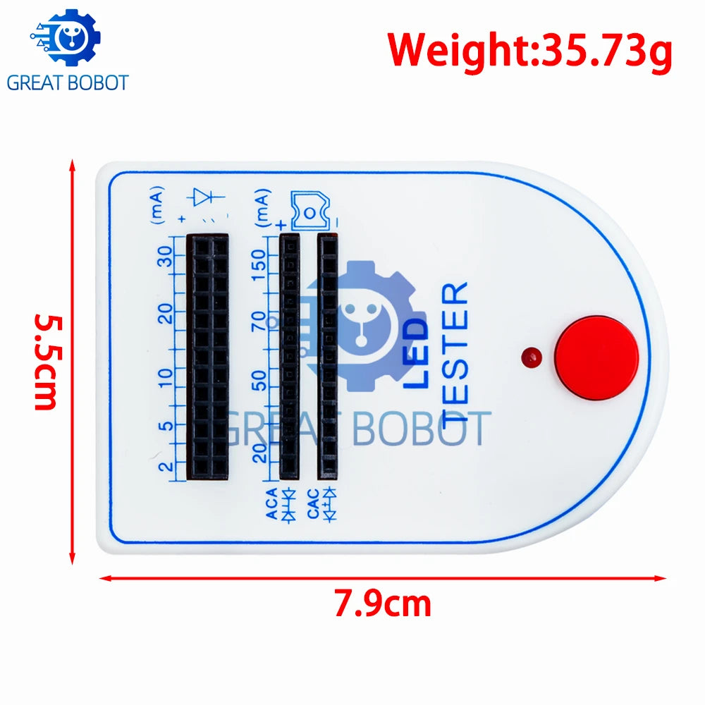 Mini LED Tester Box 2–150mA | LED Bulb & Diode Tester Device LED Tester Device Axl