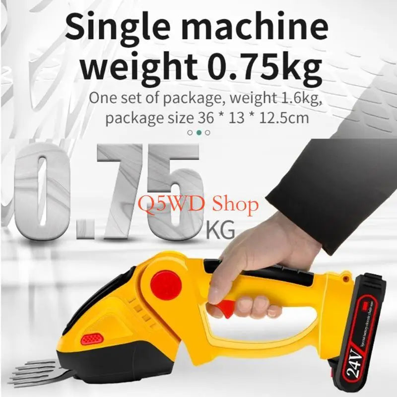 Cordless Hedge Trimmer & Grass Shear | 18V/20V Battery Compatible Cordless Hedge Trimmer Axl