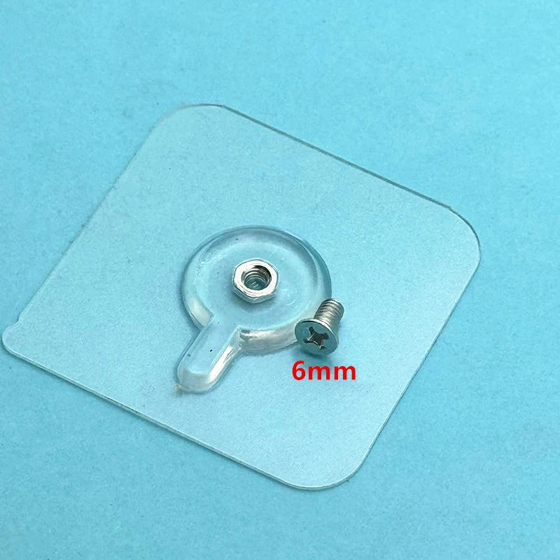 Transparent Self-Adhesive Wall Hook – No-Trace Sticky Hanger Adhesive Wall Hook Axl