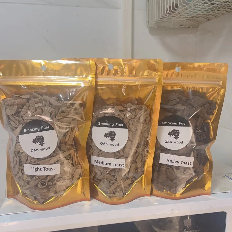 125g French Toasted Oak Chips for Wine & Whiskey Brewing Oak Brewing Chips Axl