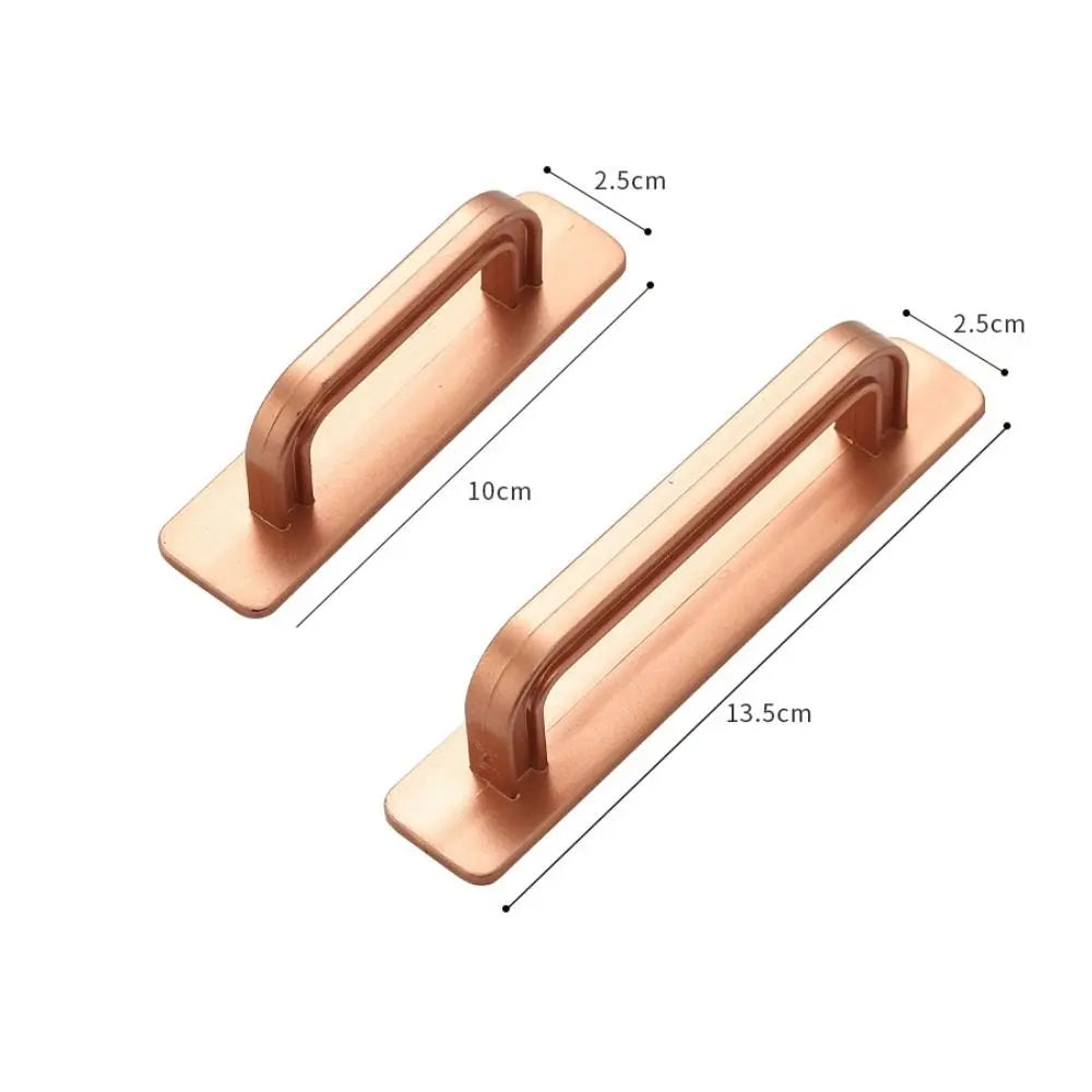 Self-Adhesive Cabinet Drawer Handles – No-Drill Door Knobs Cabinet Door Handle Axl