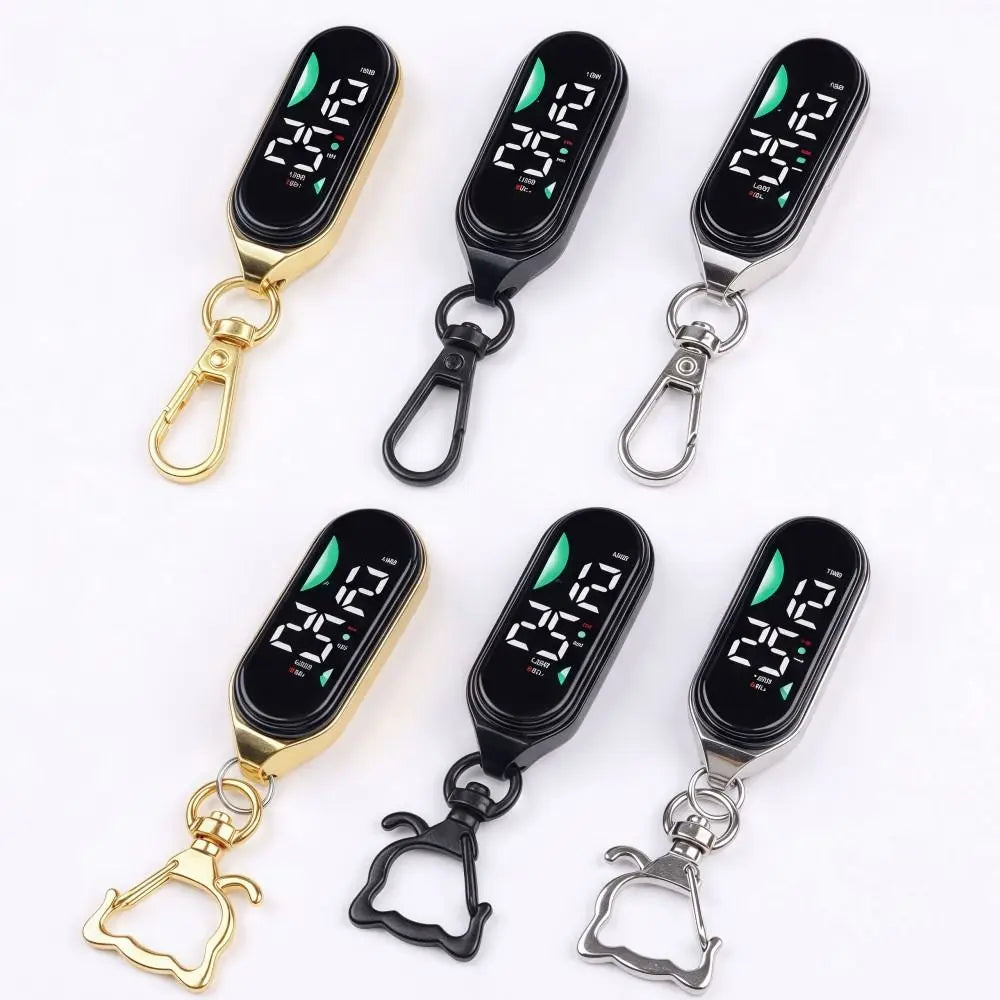 LED Digital Hanging Pocket Watch with Night Light Display Digital Pocket Watch Axl