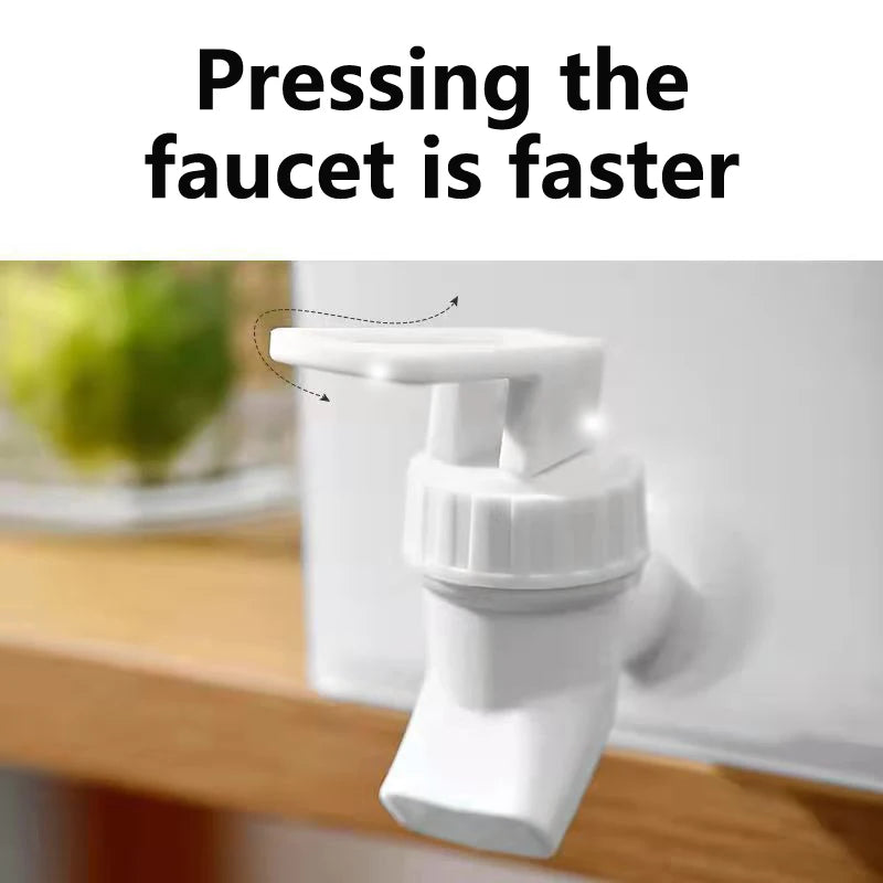 Fridge Beverage Dispenser with Spigot – Cold Juice & Water Jug Beverage Dispenser Axl