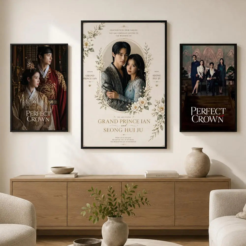 Waterproof Self-Adhesive Crown HD Decorative Wall Poster Decorative Wall Poster Axl