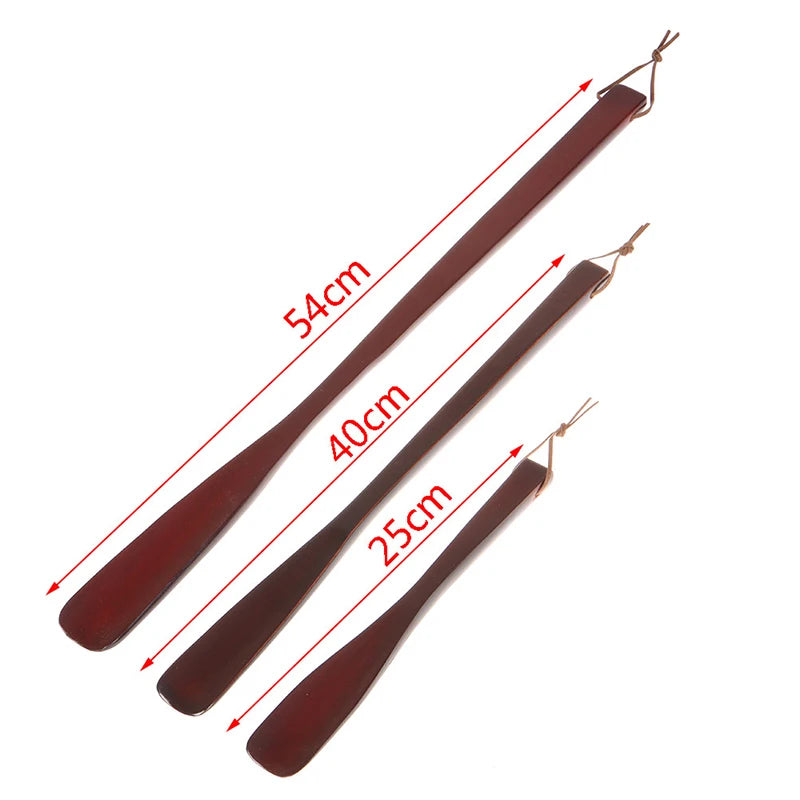 Professional Wooden Shoe Horn – Long Handle Shoe Lifter Wooden Shoe Horn Axl
