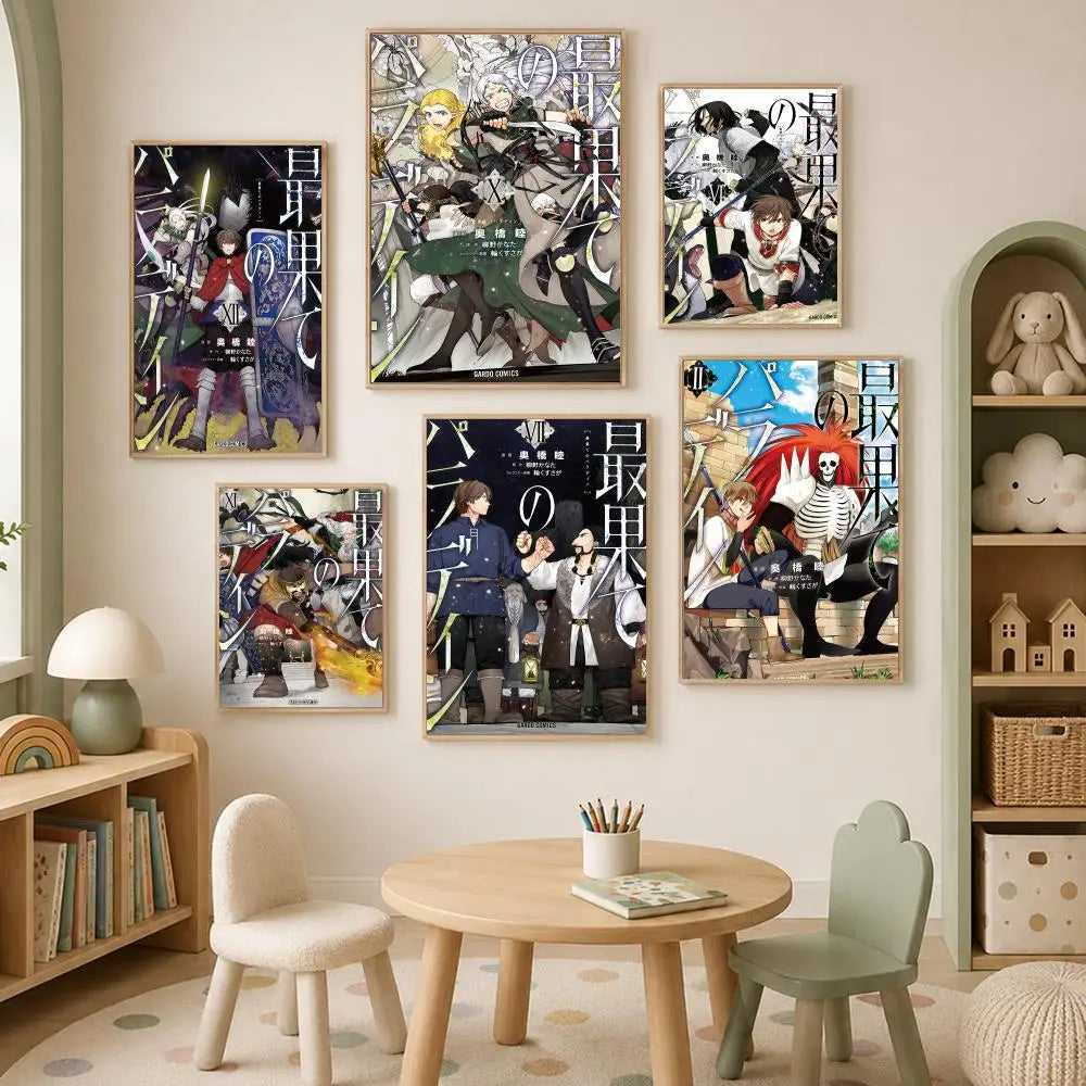 Faraway Paladin Anime Poster – Self-Stick HD Wall Art Decor Anime Wall Poster Axl