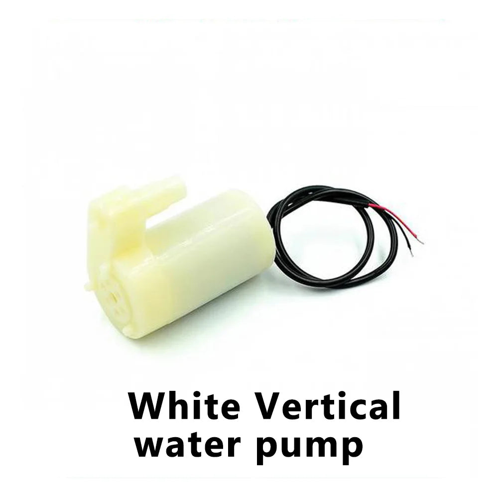 DC 3V–5V USB Mini Submersible Water Pump | Aquarium Fountain Submersible Water Pump Axl white vertucal