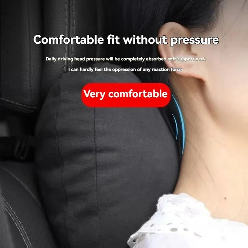 S-Class Soft Adjustable Car Neck Pillow | Universal Headrest Car Neck Pillow Axl
