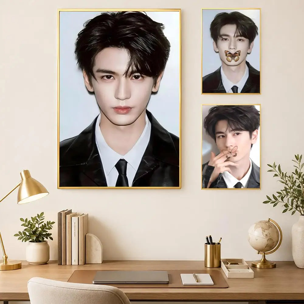 Zhang Linghe HD PVC Self-Stick Wall Art Poster | Home Decor Wall Art Poster Axl