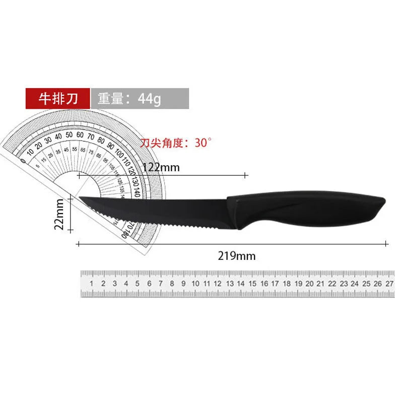 Serrated Steak Knife Set 2–8 Pc | Stainless Steel, Dishwasher Safe Steak Knife Set Axl