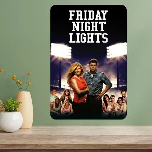 Friday Night Lights 1931 Metal TV Show Poster Sign Metal Wall Sign Axl aluminum sign aluminum 20x30cm