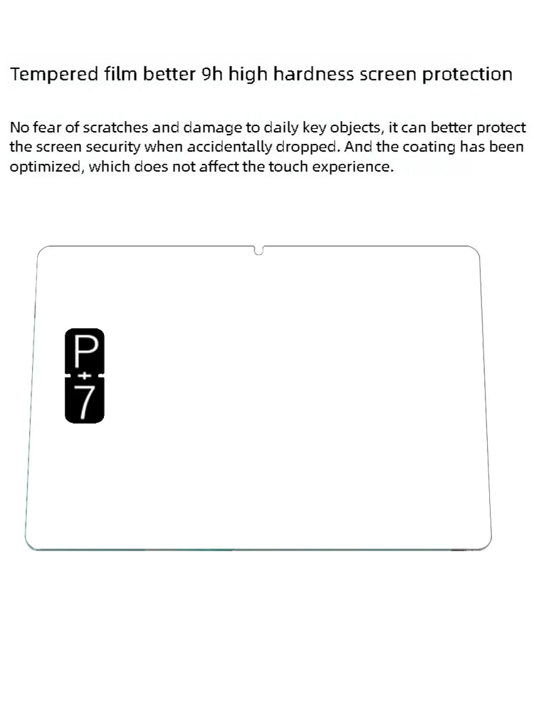 2-Pack Tempered Glass Screen Protector Samsung Galaxy Tab S9FE S10FE Tablet Screen Protector Axl