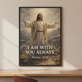 Bible Jesus HD Art Poster – Self-Adhesive Wall Sticker Decor Wall Art Poster Axl White12 50X70cmNoframe