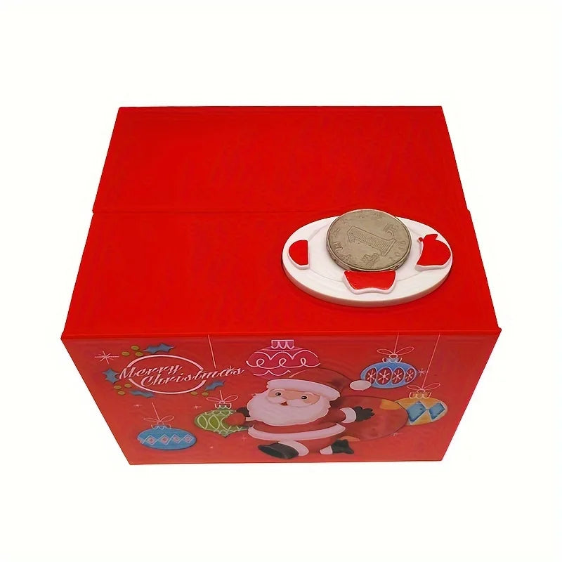 Electric Santa Claus Piggy Bank – Fun Animated Coin Bank for Kids Electric Piggy Bank Axl