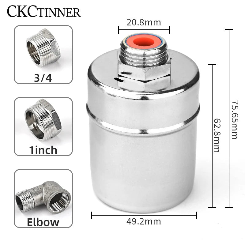 304 Stainless Steel Float Valve – Auto Water Level Control Float Valve Axl