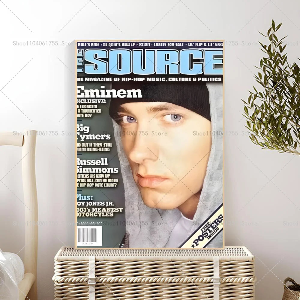 Rapper Music Icon Wall Poster – Self-Adhesive Waterproof Sticker Wall Art Poster Axl z9 21x30cm No Frame