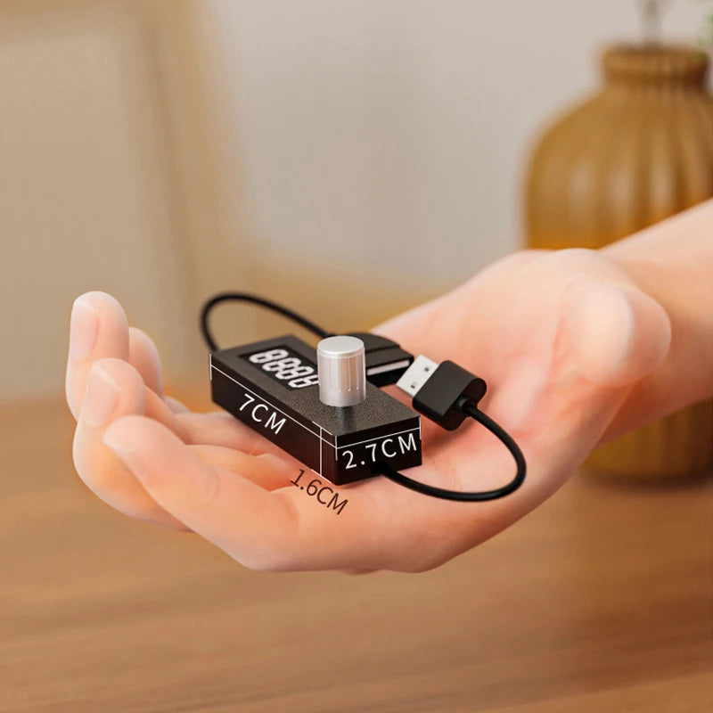 24H USB Countdown Timer Switch – Auto Shutdown for Home USB Timer Switch Axl