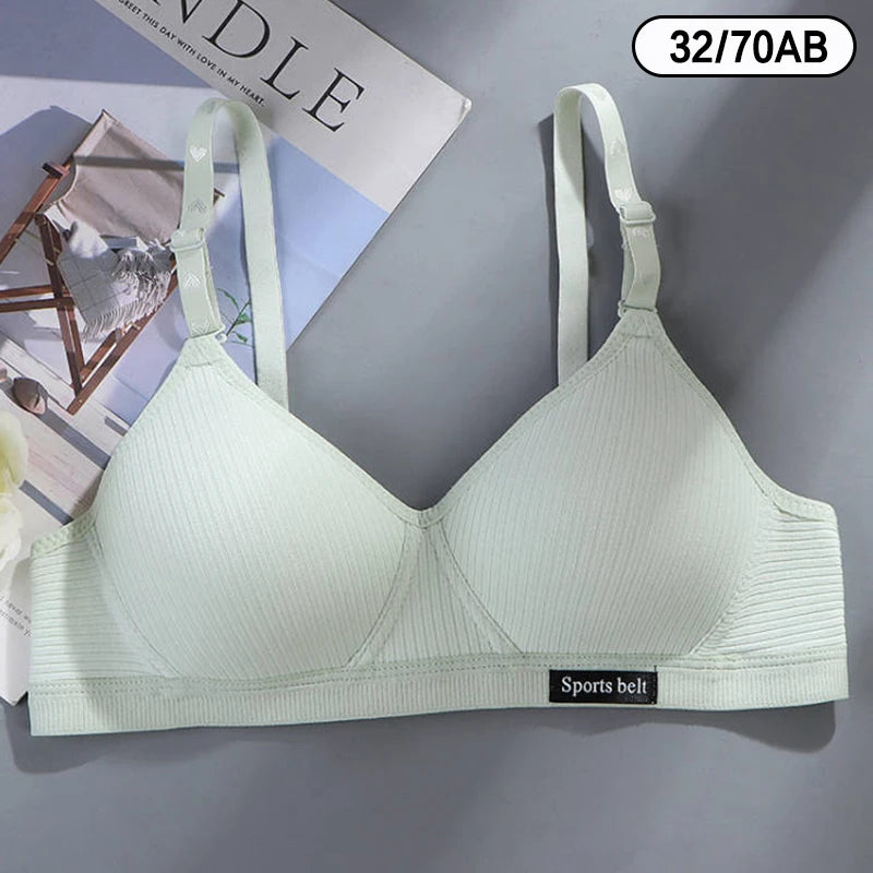 Seamless Wire-Free Push-Up Bra | 3/4 Cup Padded Bralette Padded Bralette Axl One Size A13