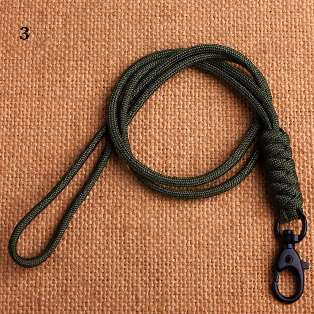 Paracord Keychain Lanyard – Triangle Buckle & Carabiner Clip Paracord Keychain Lanyard Axl 3