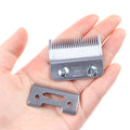 Hair Clipper Replacement Blades – Movable & Static Steel Set Clipper Blade Set Axl onesize