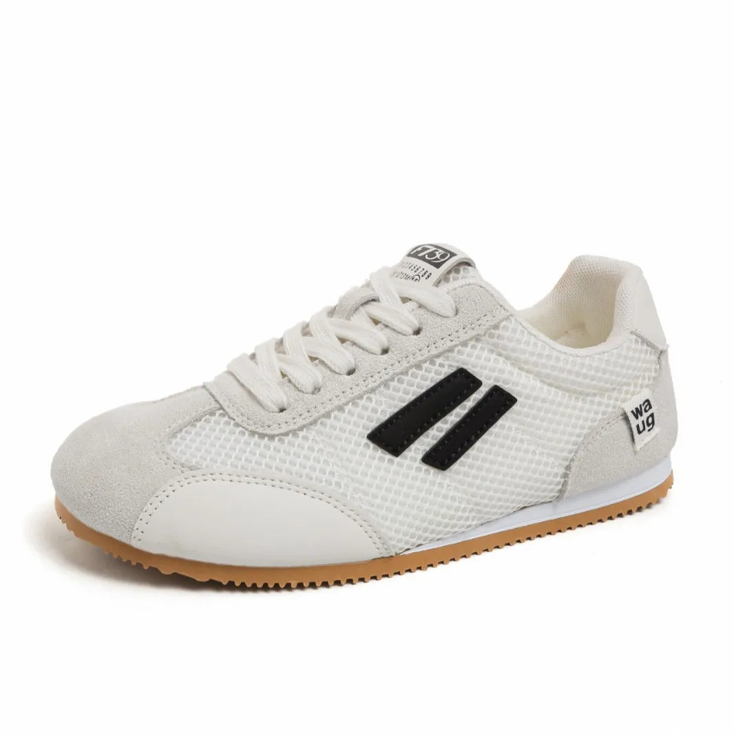 Women's Breathable Mesh Sneakers – Flat Non-Slip Outdoor Shoes Women's Sneakers Axl