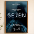 Se7en Movie Poster – Waterproof Peel & Stick PVC Wall Art Movie Wall Poster Axl White26 15X20cmNoframe