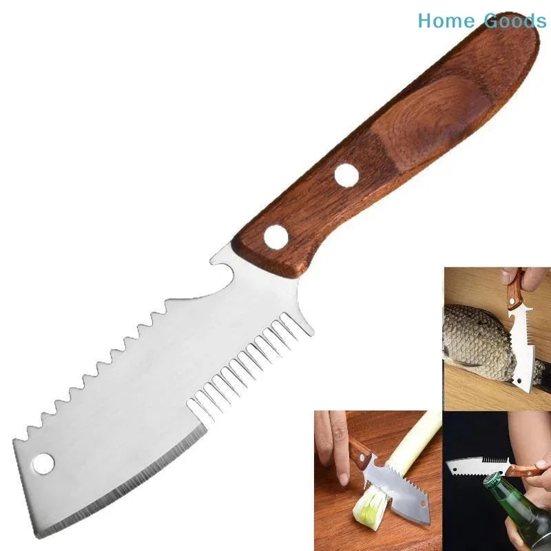 2-in-1 Wooden Handle Vegetable Peeler & Bottle Opener Vegetable Peeler Axl