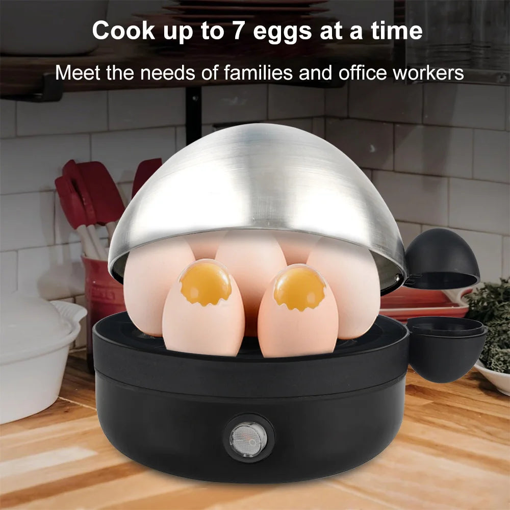 BALASHOV 360W Electric Egg Cooker – 7-Egg Steamer Auto Shut-Off Electric Egg Cooker Axl